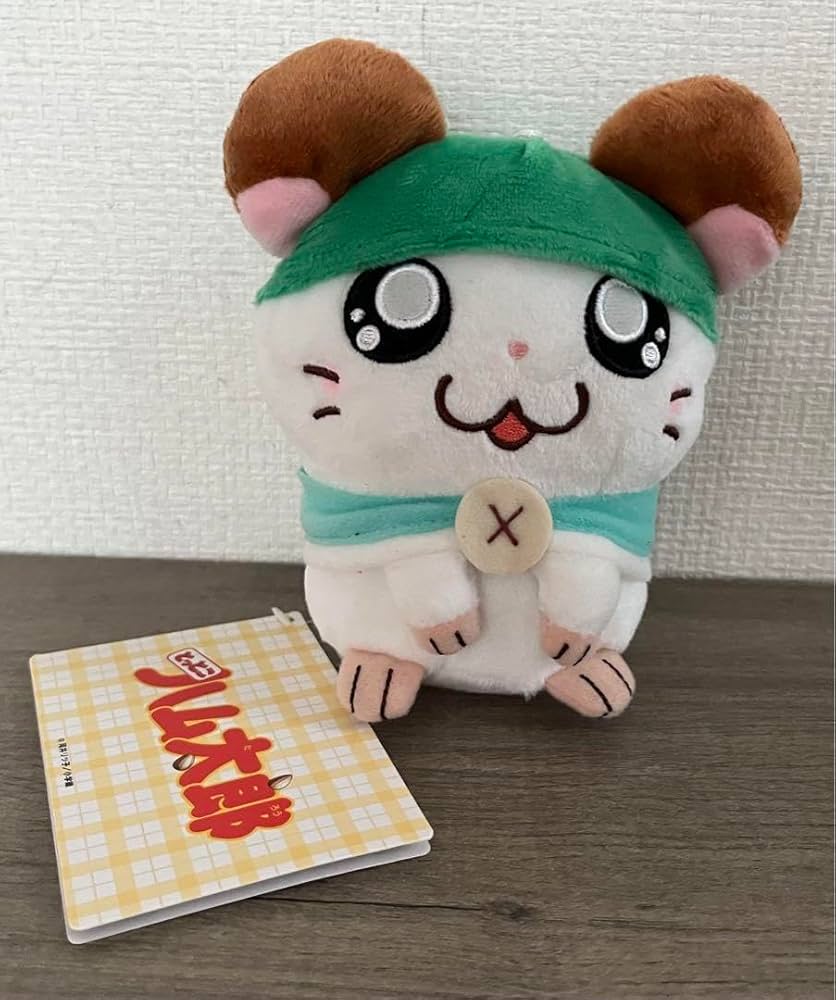 匿名配送】とっとこハム太郎 かぶるくん ぬいぐるみ 小物等 当時品9点