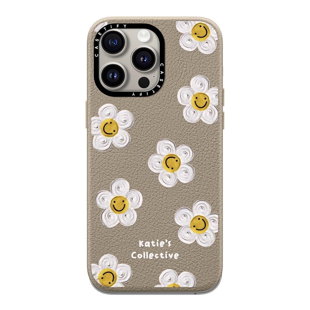 CASETiFY Katie-s Collective Leather Case for iPhone 15 Pro Max