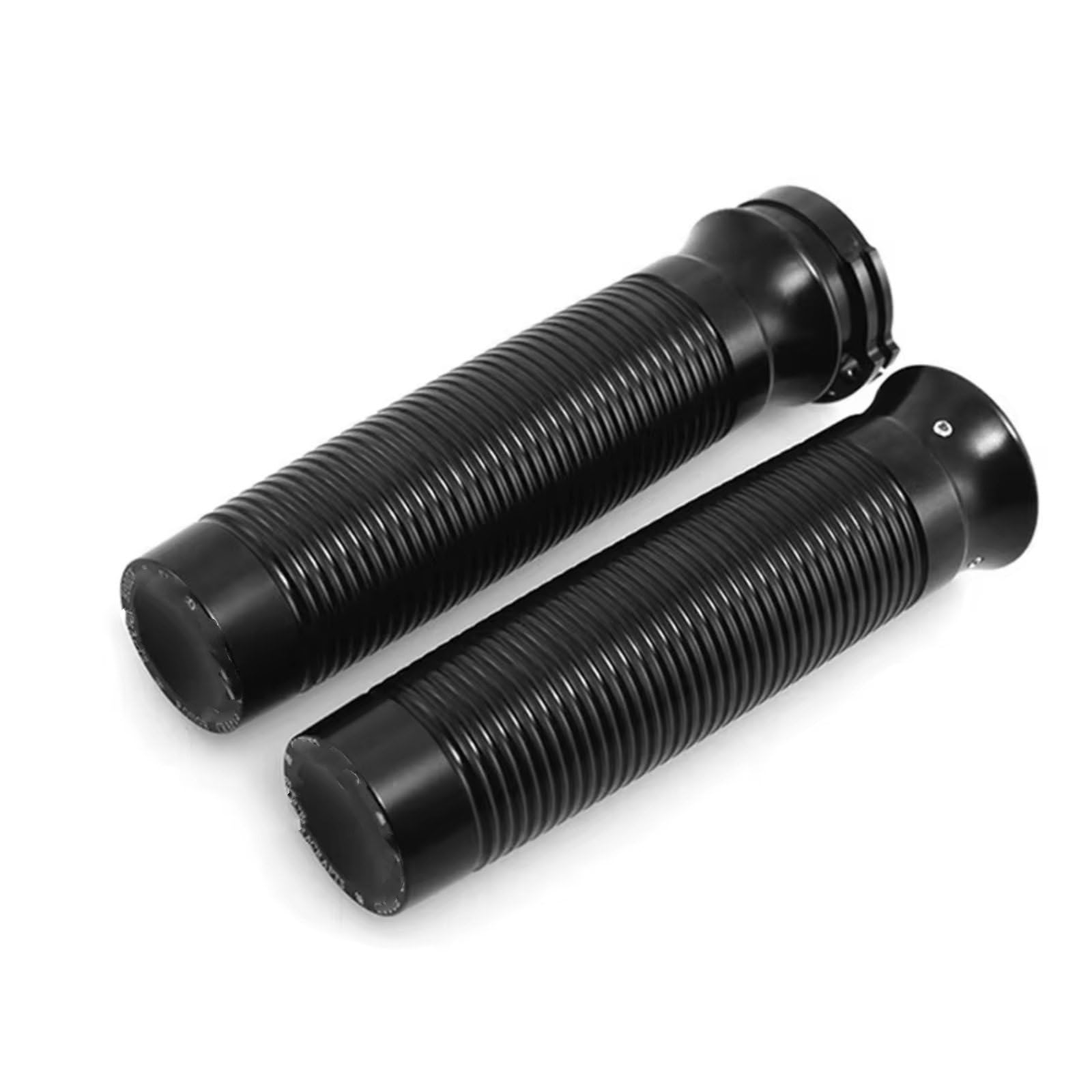 Per Sportster Coprimanubrio Moto Copri Impugnature Manopola moto | Coprimanubrio Moto Da 1" Manopole Manubrio Coprimanopole Comfort(Black)