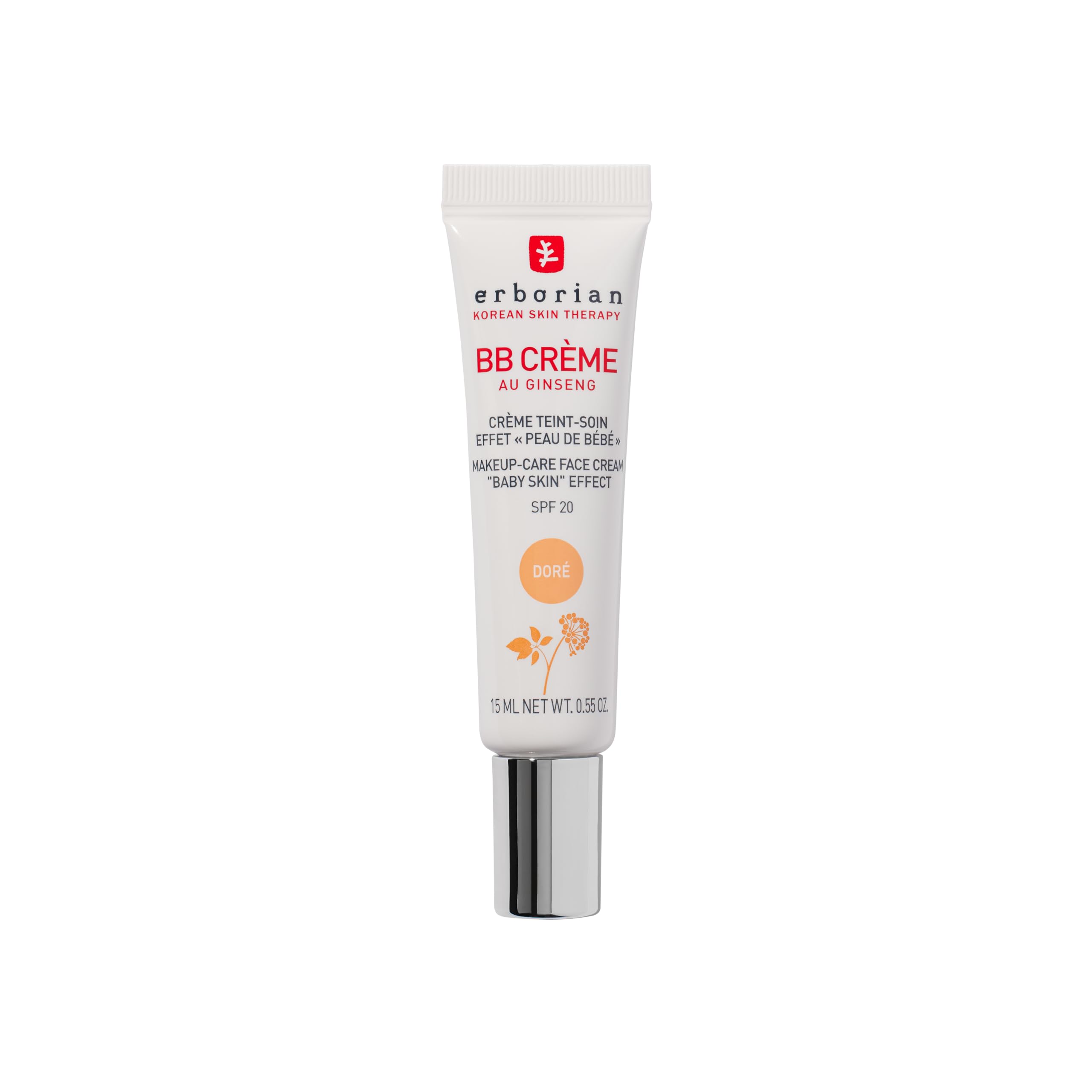 Erborian - BB Cream With Ginseng - Complexion Cream - "Baby Skin" Effect - Korean Cosmetic Treatment 5 -In -1 For SPF 20