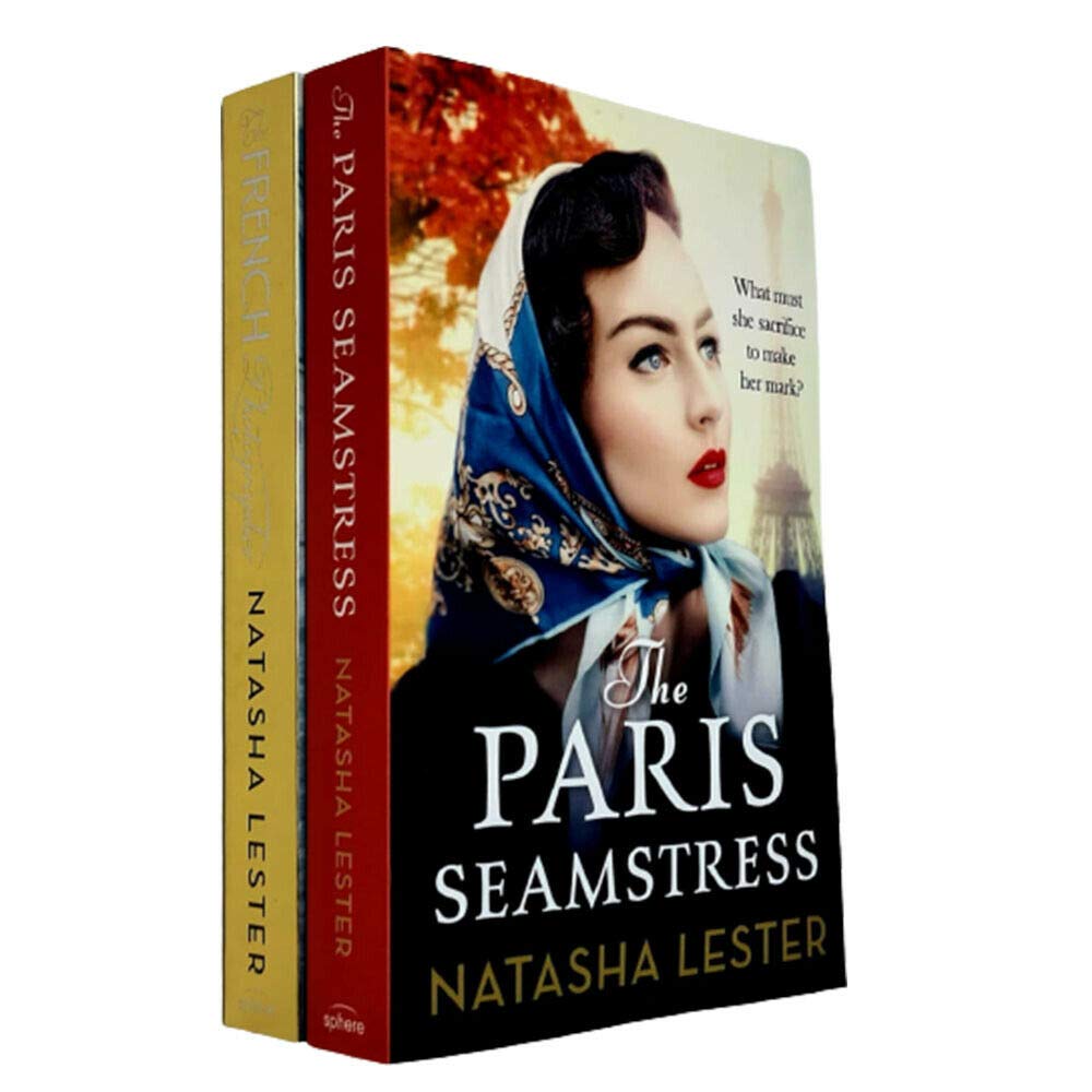 The Paris Seamstress & The French Photographer By Natasha Lester 2 Books Collection Set