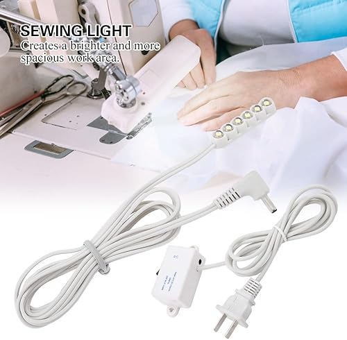 Miniatura 4 de Luz LED de costura, instalación de imán fuerte, luz de máquina de coser, aluminio de grado superior resistente estudio oficina de lectura para el