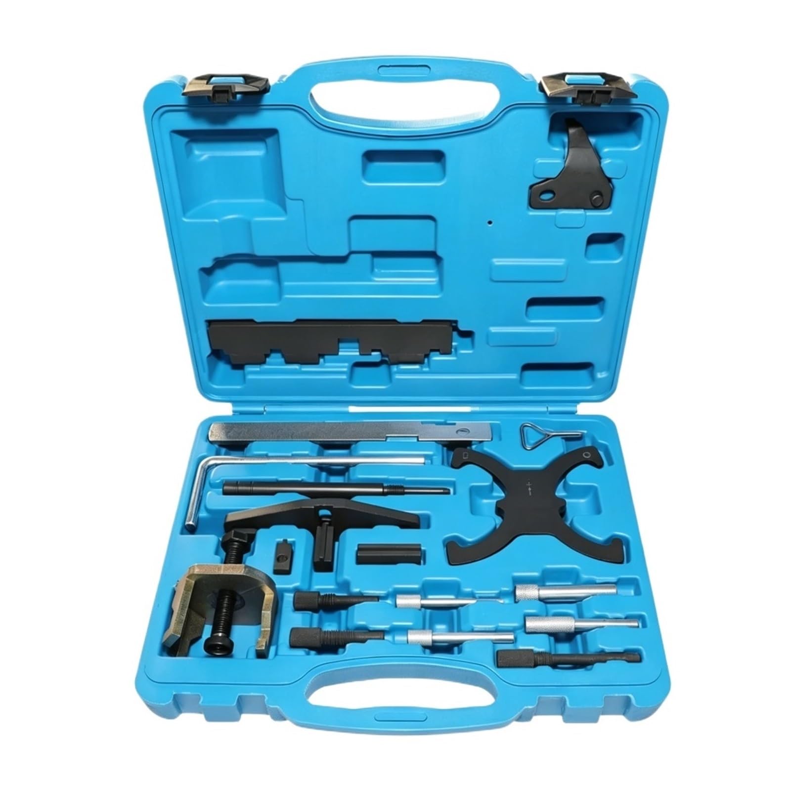 Outil De Calage Moteur Outil Verrouillage Du Volant D'arbre À Cames Compatible Avec Ford Pour Fusion 2002-2008 Pour Focus Pour C-Max 2003-2008 303-1097 303-748 Coffret Outil Calage