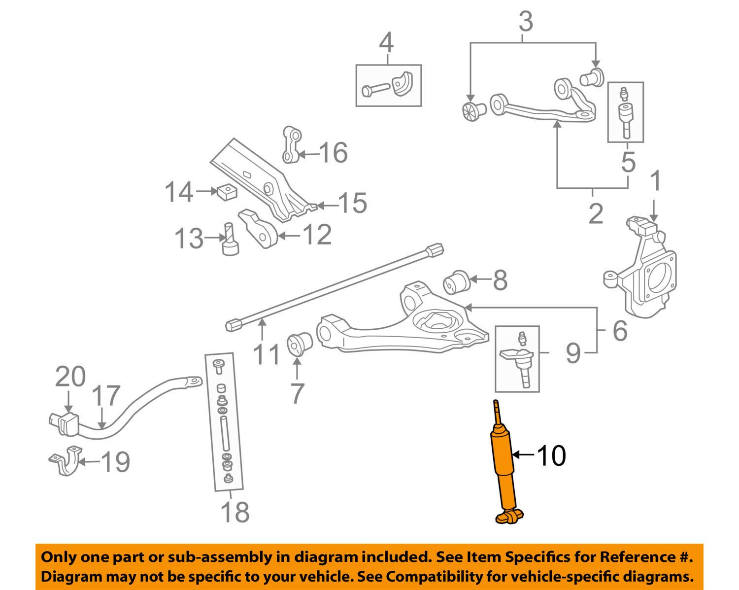 Amazon.com: General Motors, Absorber Kit W, 19209331 : Industrial 