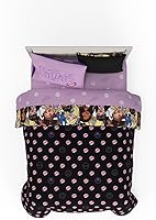 Vista 2 de Franco Bratz Fashion Bedding - Juego de edredón y sábanas súper suaves de 7 piezas con funda, tamaño Queen, (producto 100% oficial)