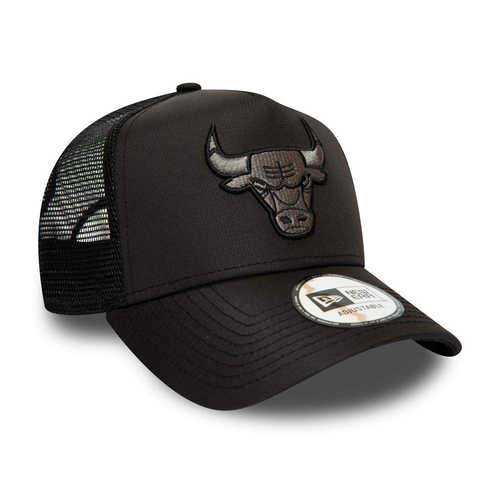 New Era MLB czapka Trucker Cap regulowana czapka bejsbolowa Yankees Dodgers Red Sox Snapback Camouflage, Bulls-Black, jeden rozmiar