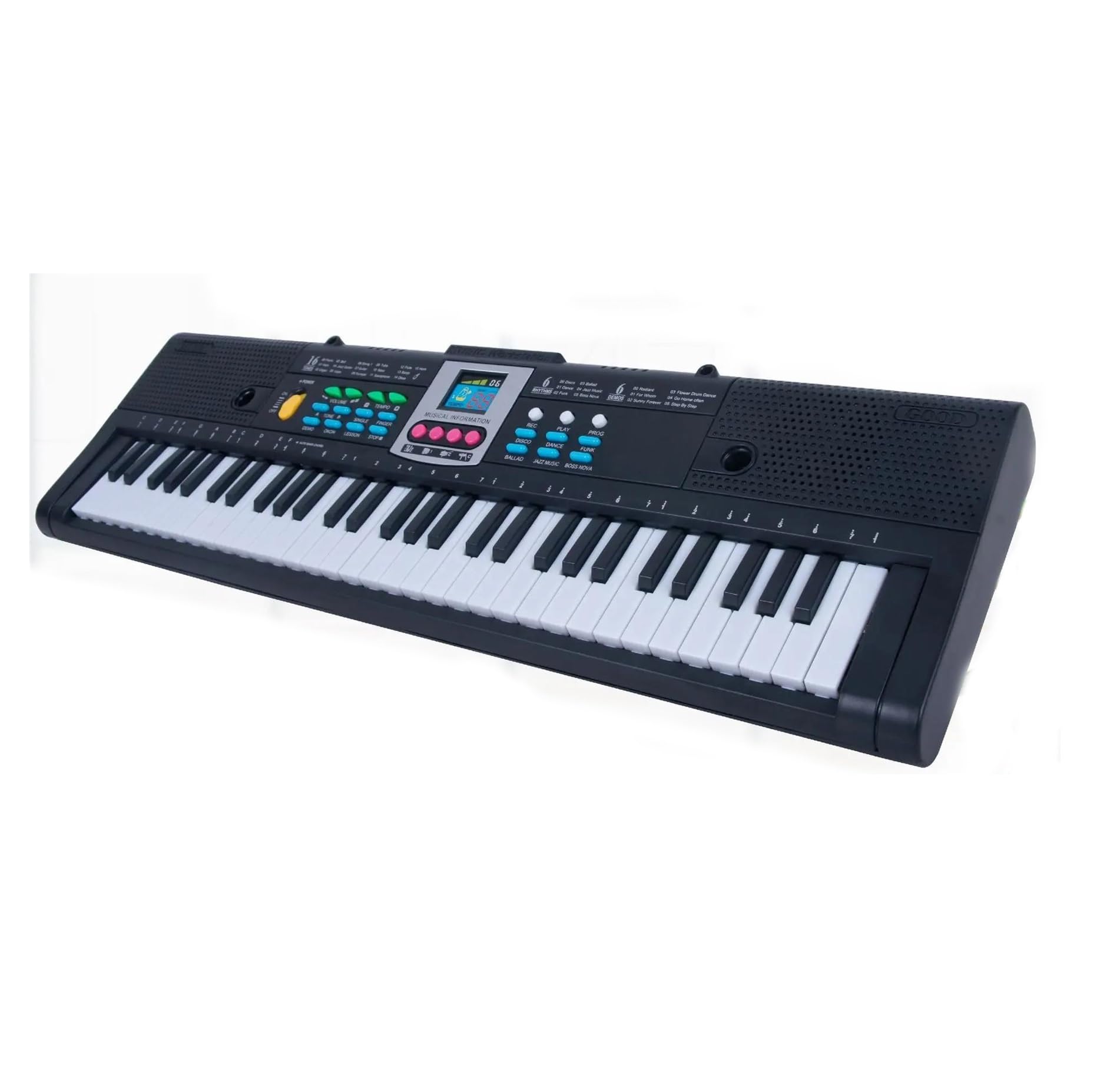 klawiatura elektroniczna 61 Klawiszy Fortepian Klawiatura Muzyczna Instrumenty Muzyczne Cyfrowy Syntezator Organów Elektronicznych