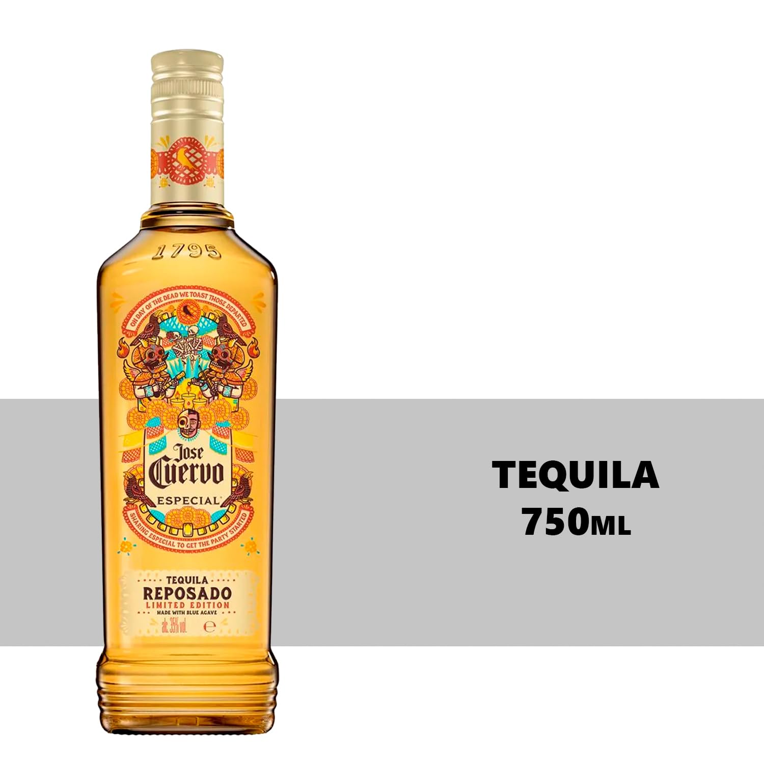 Tequila Jose Cuervo Reposado Edição Limitada 750ml 12un | Amazon