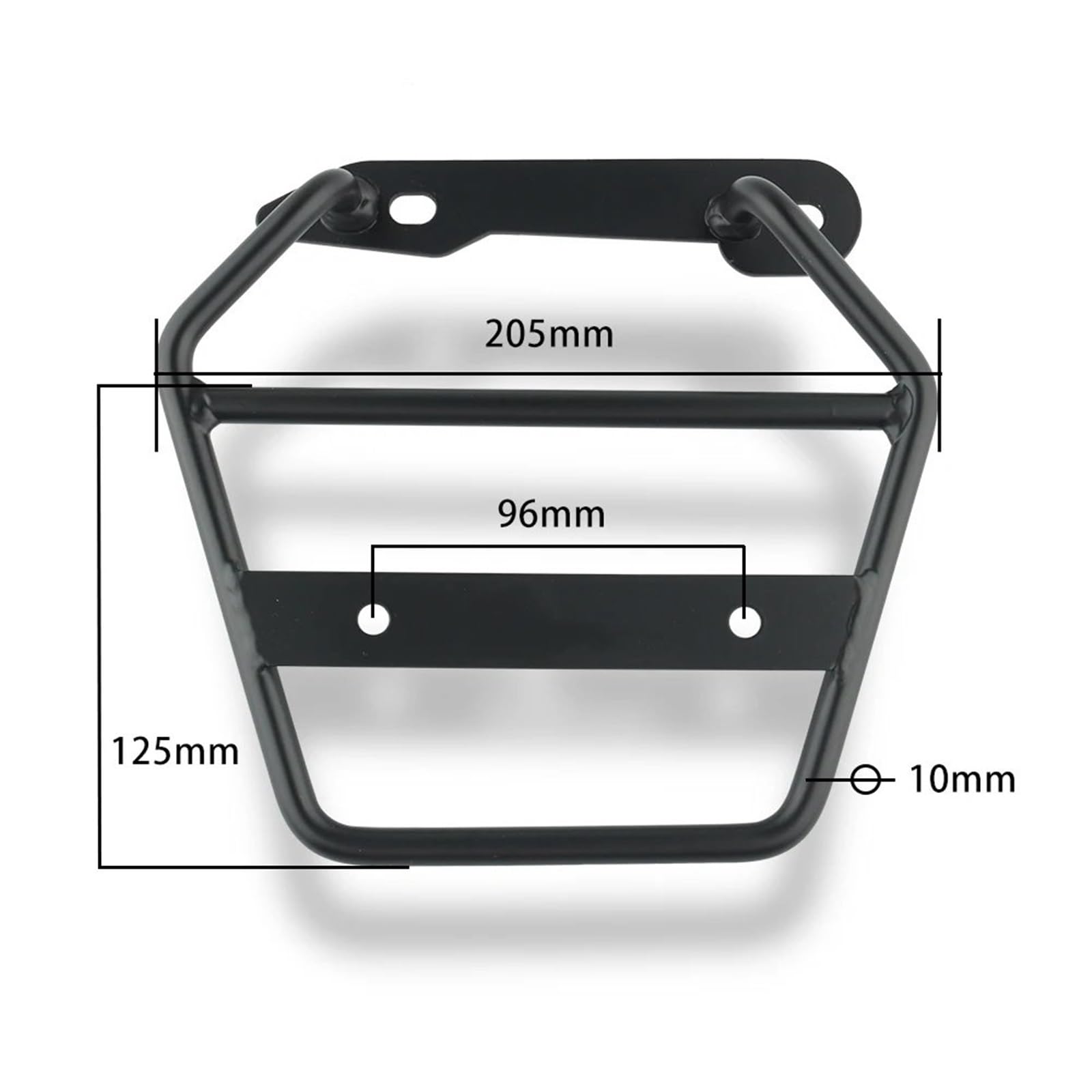 MESKEL para Trident 660 2021 2022 2023 2024 2025 Soporte De Bolsa Lateral Izquierda Maletero Derecho Portaequipajes Trasero Motocicleta