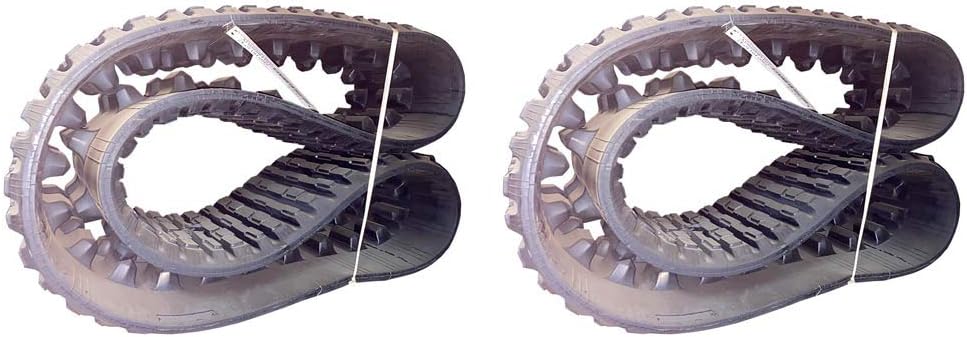 One Set (x2) of Rubber Tracks 380x101.6x42 Made to Fit CAT 247B/2/3 257B/2/3/D, ASV RC50 RC60, PT60