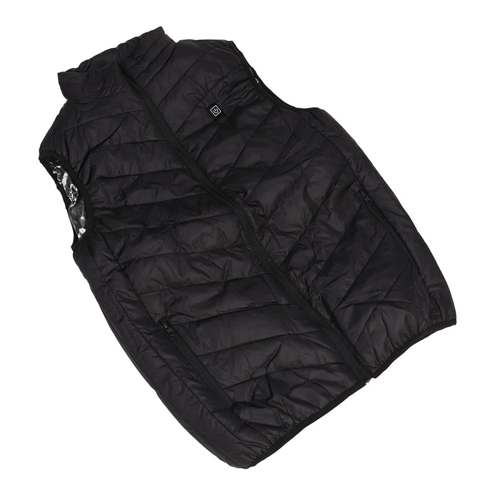 Chaleco calefactor con 3 niveles de calor regulables y forro térmico lavable 7