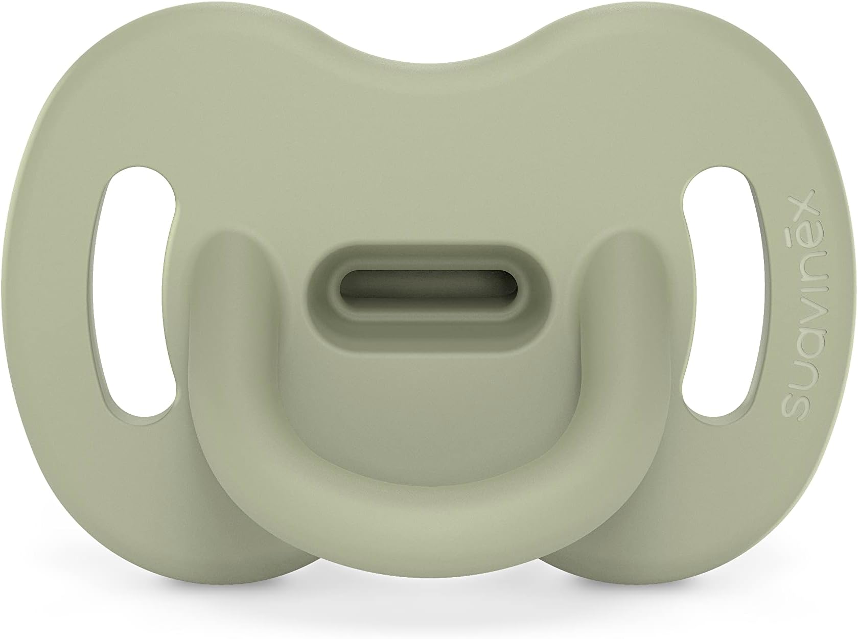 Color Essence SX PRO Silicone Baby Pacifier 1Pk, Made with 100% Soft Silicone, Baby Essentials Perfect for Breastfeeding Babies, Designed in Spain, 0-6 Mths, Jungle Green