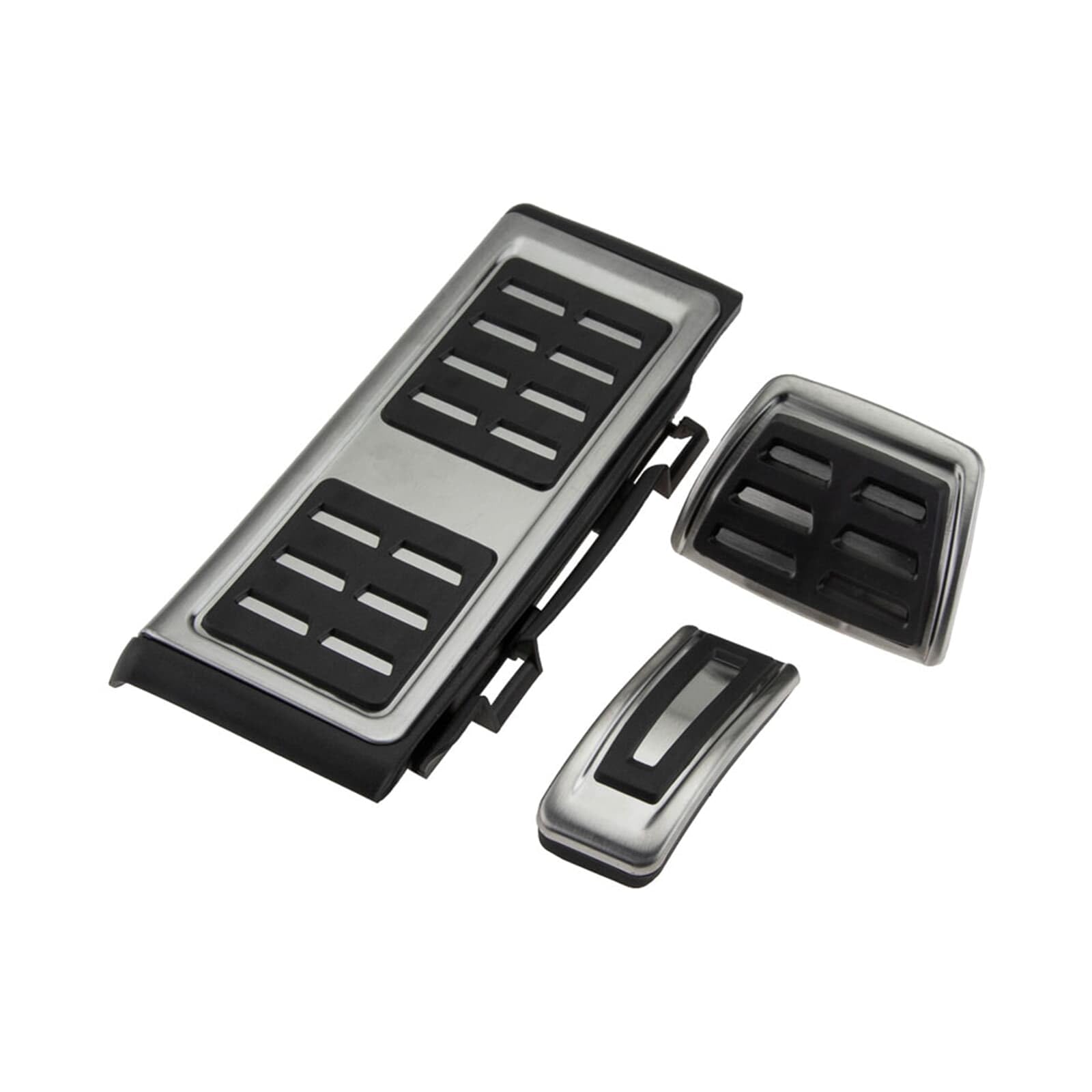NTY Pedalbelag-Satz Pedalgummi Belag Kappe passend für Golf Passat | Ezc-3