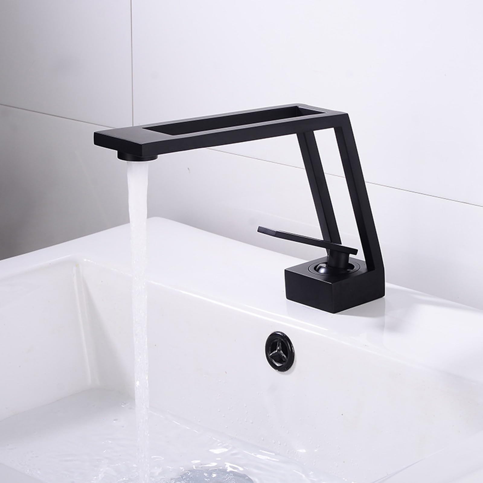 Robinets de salle de bains mitigeur d'évier eau chaude froide