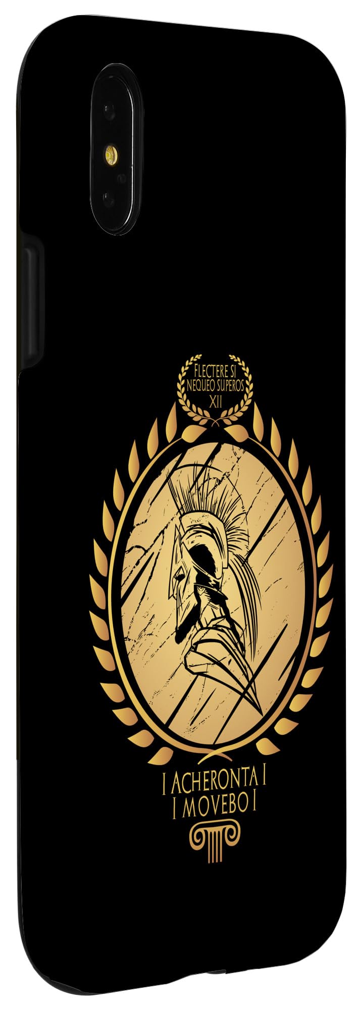 iPhone X/XS Spartan Warrior Badass Latin Quote Greek Gladiator Case - Image 3