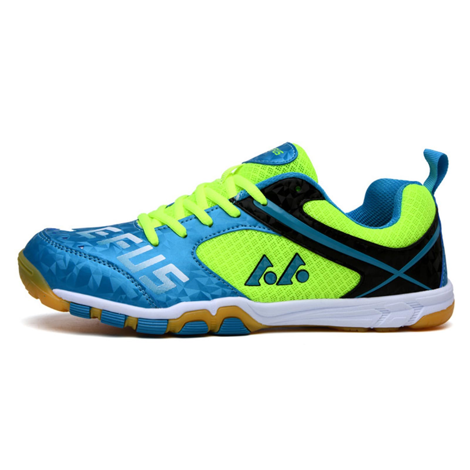 NGARY Männer Frauen Badminton Schuhe Mesh Tennis Squash Schuhe Turnschuhe für Hallenplätze für Tischtennis Pickleball Volleyball Racketball