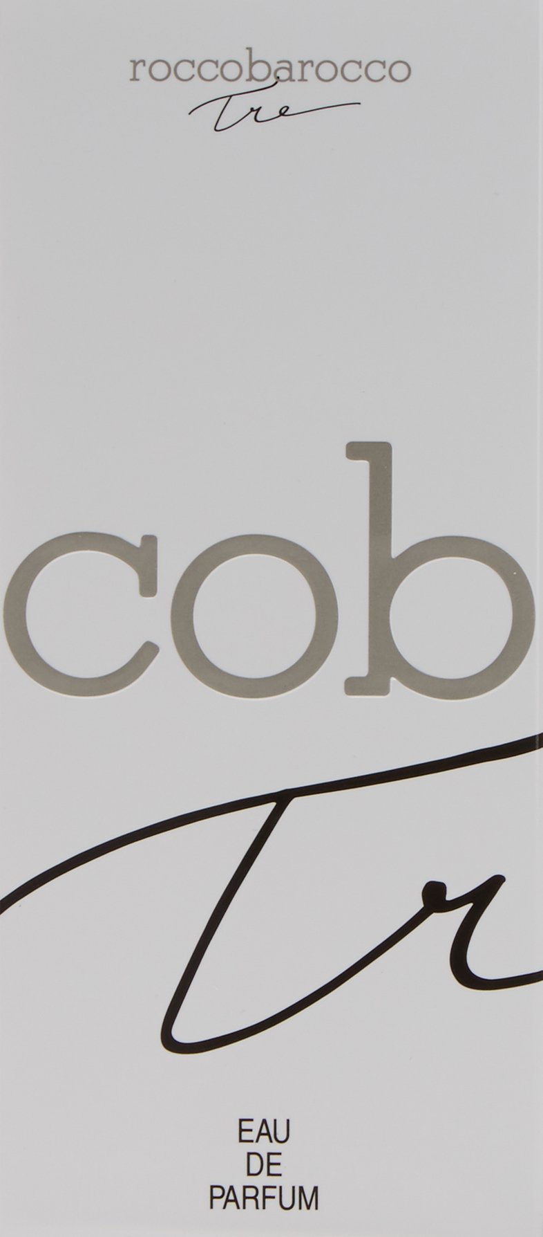 Rocco Barocco, Tre Eau de Parfum 100 ml Vapo Donna (Confezione da 2)
