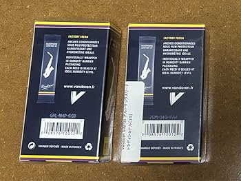 バンドレン アルトサックス リード 3 2箱 楽天市場】銀箱 バンドレン リード 3 アルトサックスの通販