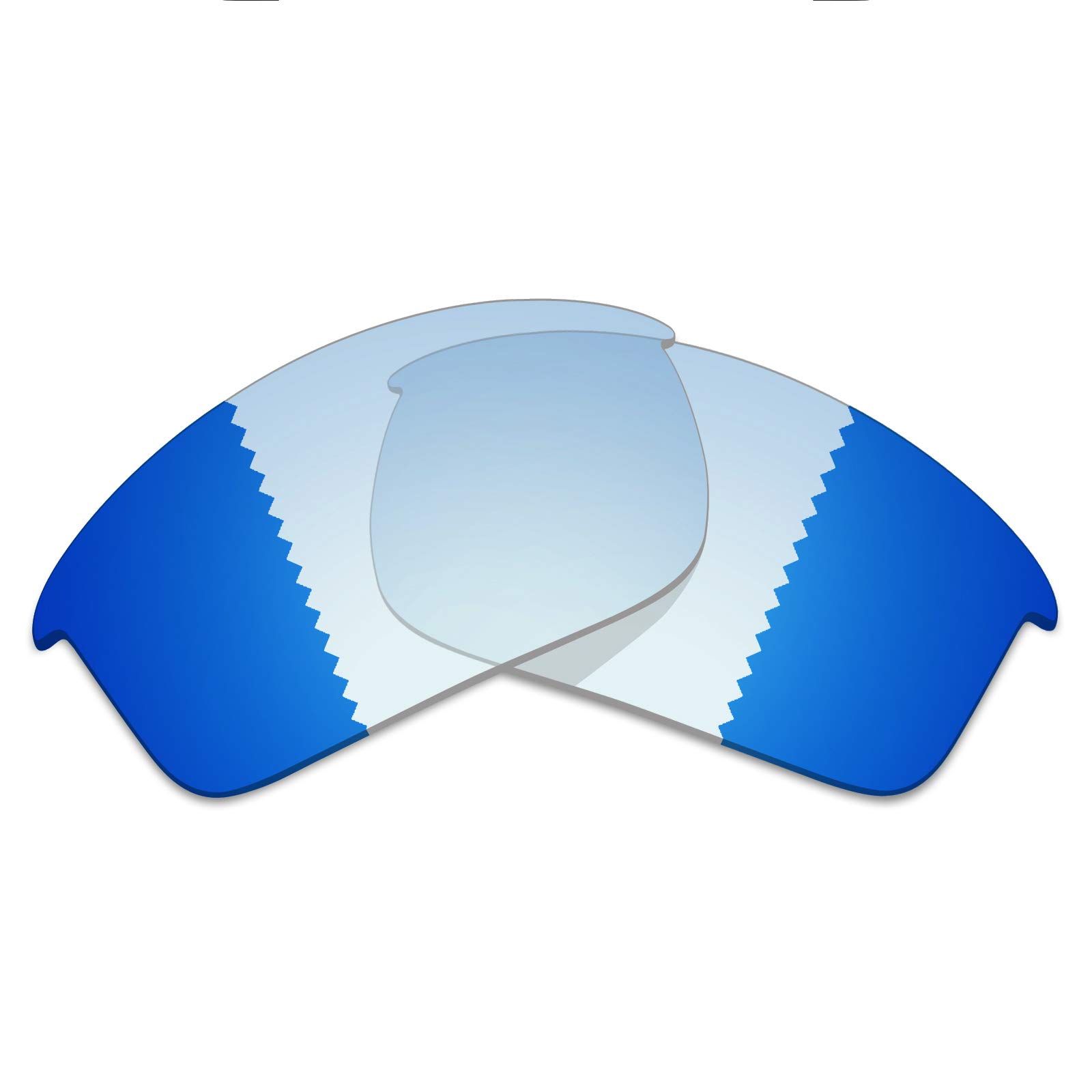 BlazerBuckAnti-salt Polarized Replacement Lenses for Oakley Bottle Rocket OO9164