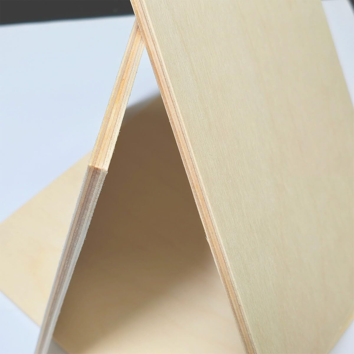 AtHaus® Placas de Contrachapado 8 mm | Tableros Multiplex | Placas de Madera | Cortes Disponibles: 90x70 cm