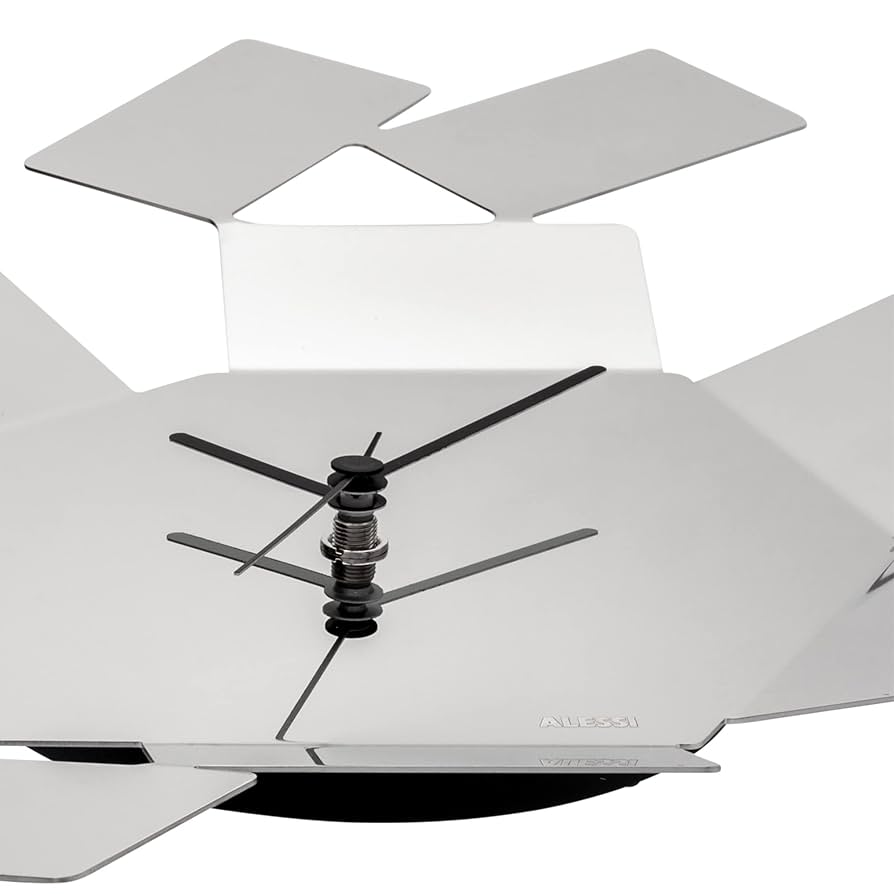 ALESSI 掛け時計 SCIROCCO シロッコ シルバー ALESSI 時計 LA STANZA DELLO SCIROCCO アレッシィ ラ・スタンザ