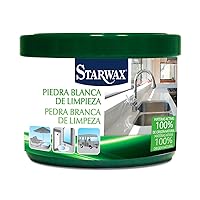 Starwax 30600 Pietra di Pulizia Bianco 100% di Origine Naturale – Set di 4