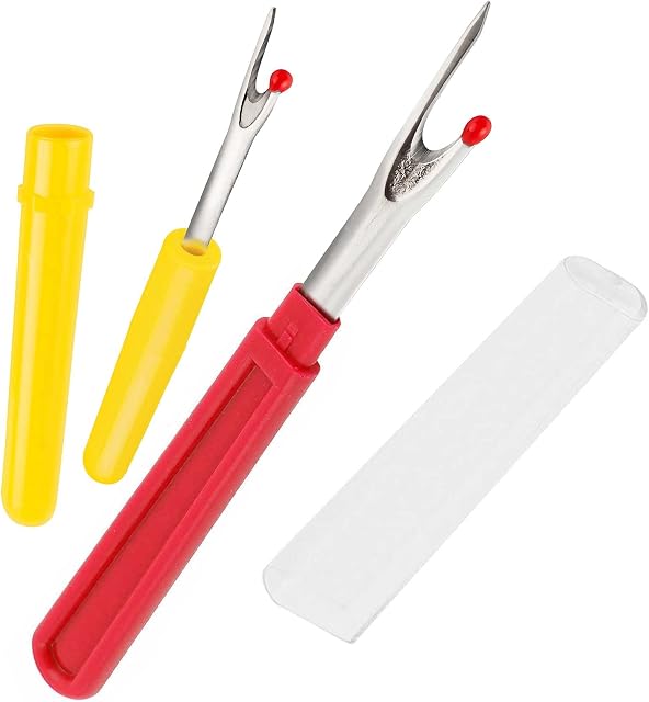 Seam Ripper/Stitch Unpicker 2 Sizes. Tool for Hemlines, Seams, Pockets, Sewing