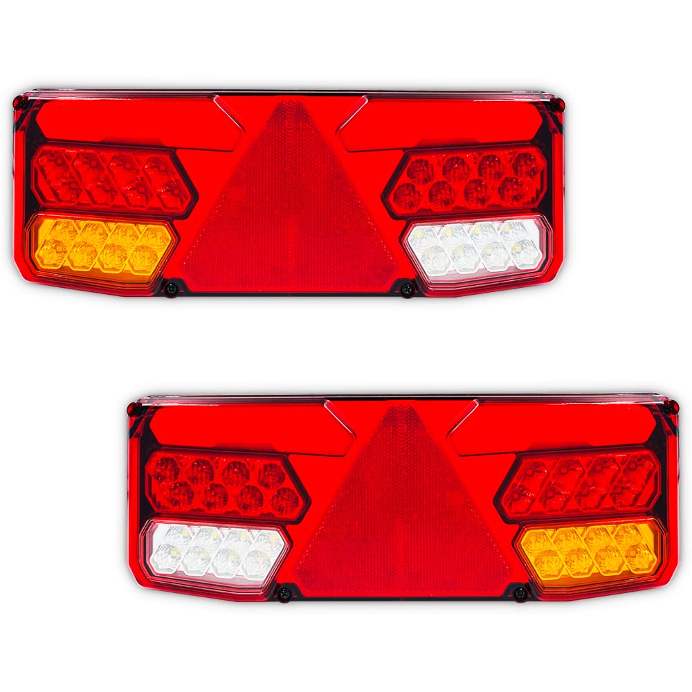 Multifunktionale LED Rückleuchte 6 Funktionen LINKS 1035