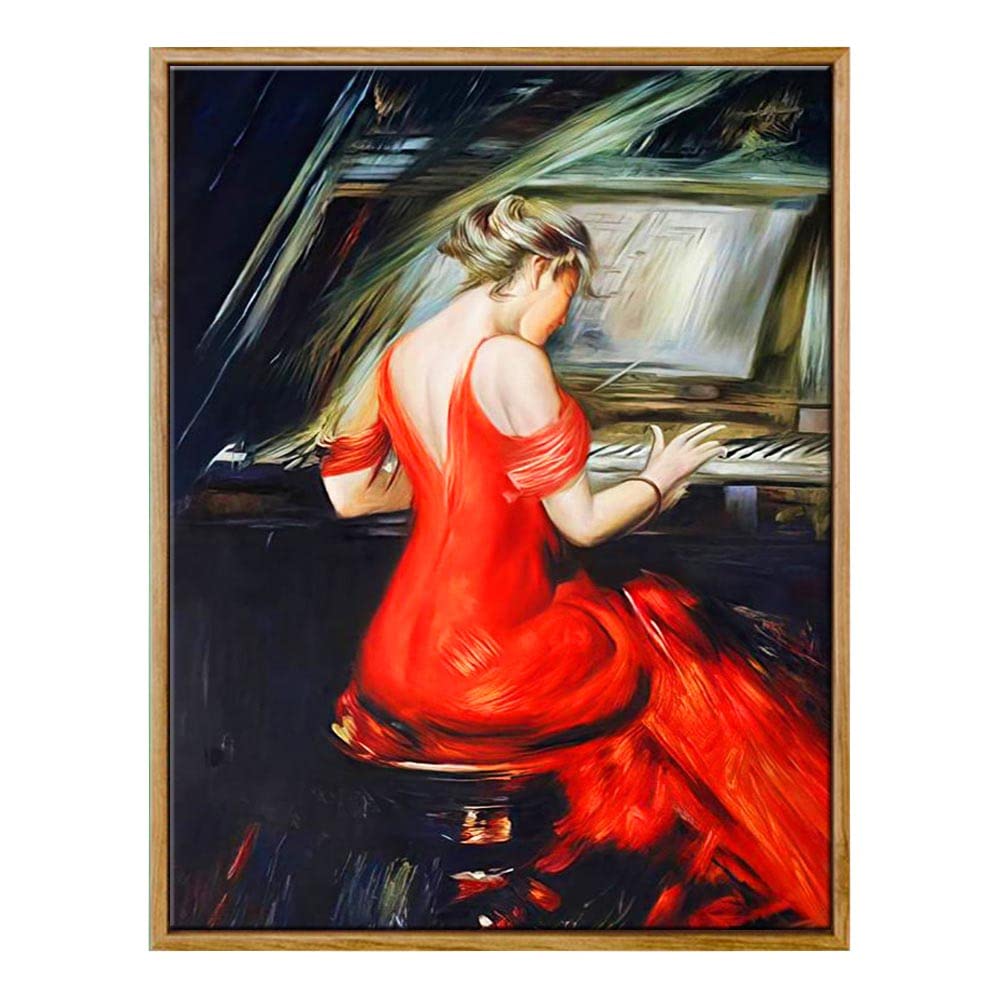 Amazon.co.jp: ジョヴァンニ・ボルディーニ 赤い服を着た女 絵画