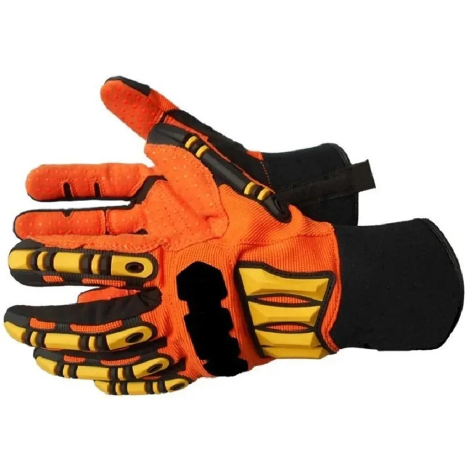 Guantes Anticortes, Guantes de protección mecánica - Guantes especiales anticorte, resistentes al desgaste, amortiguadores de impactos, a prueba de colisiones y resistentes a las puñaladas | XL