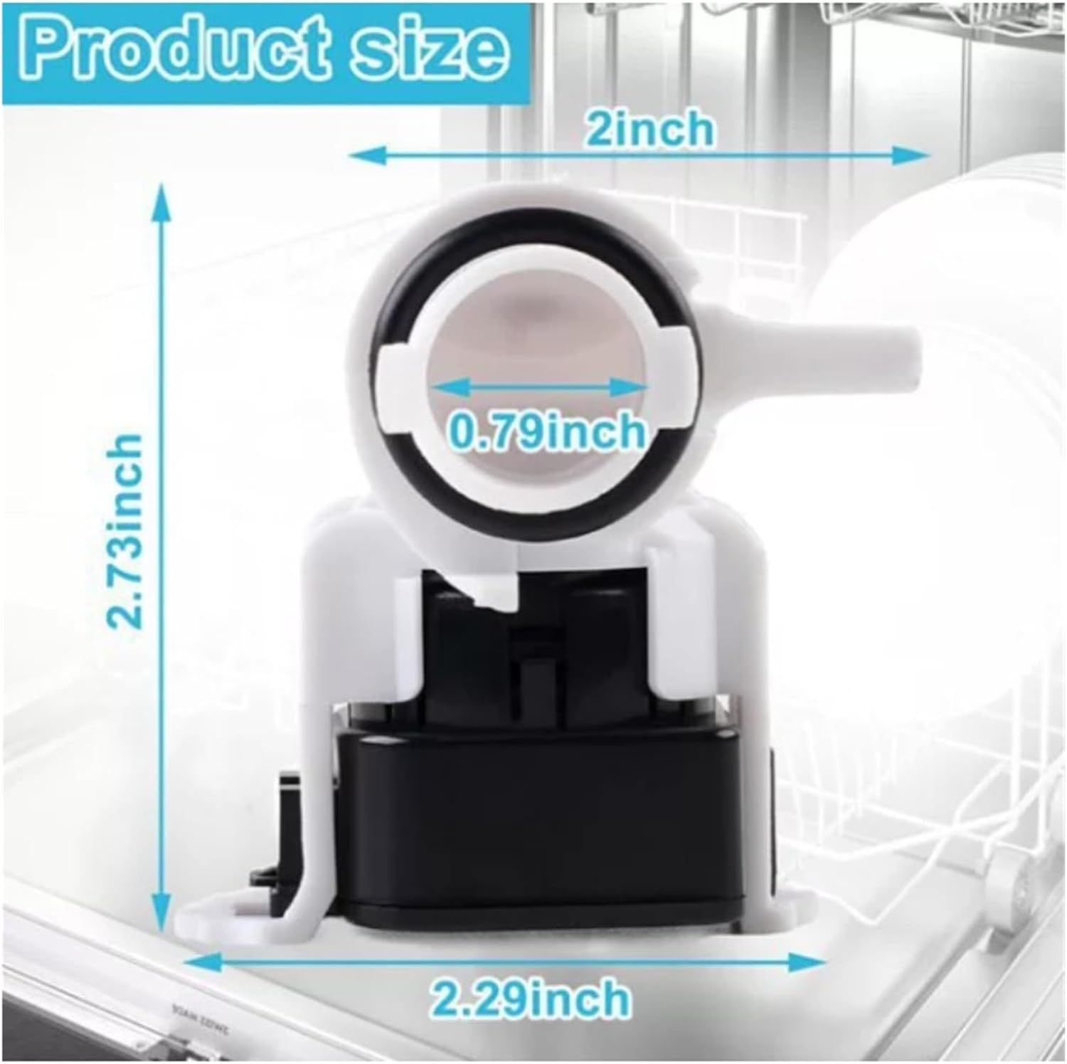 Compatible For Dishwasher Pressure Switch WD21X25468 (AP6976524) - Genuine Water Level Sensor Replacement