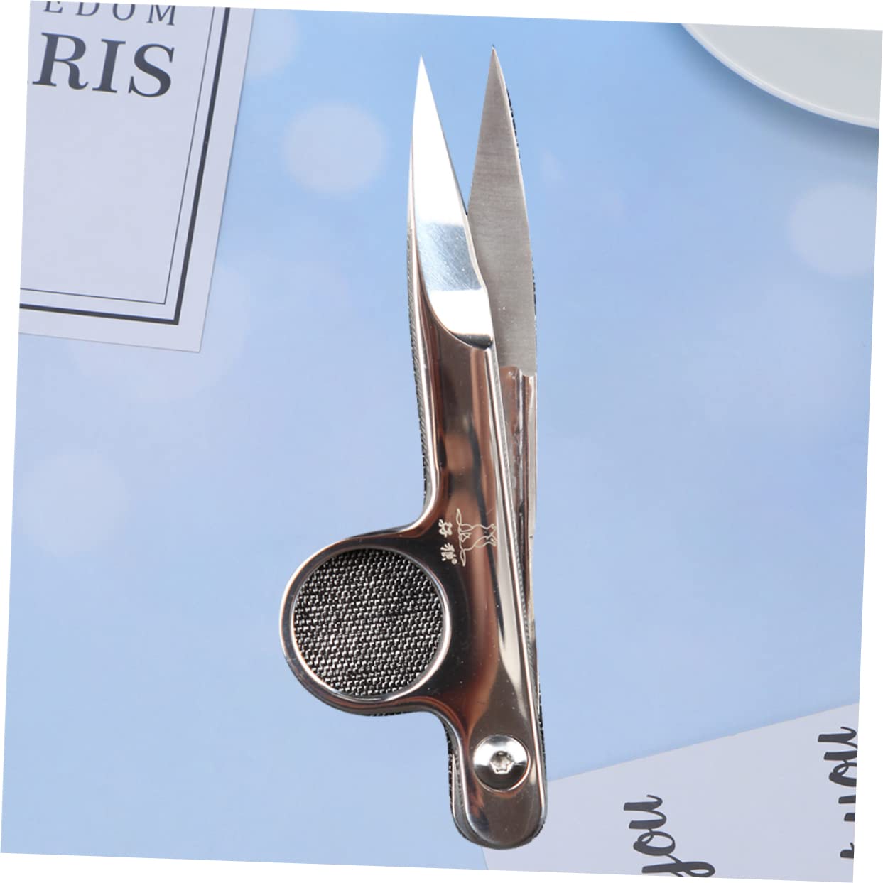 Operitacx 3pezzi Forbice Da Cucito Acciaio Inossidabile Per Punto Croce Utensile Pratico Per Ricamo e Per Facile Trasporto e Manico Ergonomico