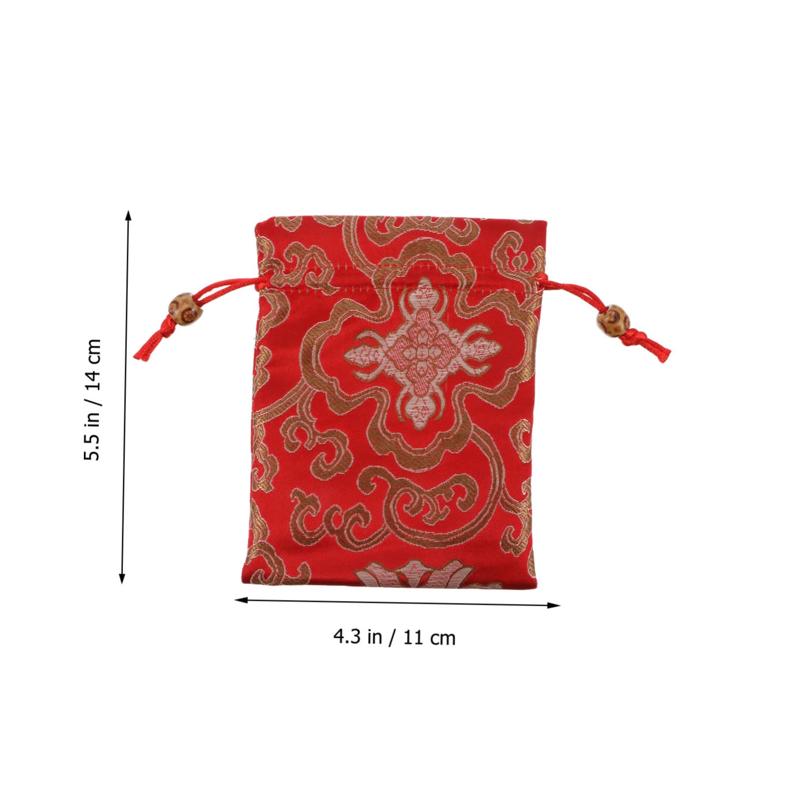 VALICLUD 20pezzi Sacchetti Portaconfetti Broccato Di Borse Per Matrimonio Con Design Elegante Per Caramelle e Piccoli Regali Riutilizzabili e Leggeri Stile Cinese