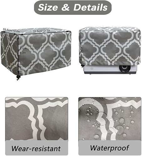 Miniatura 2 de Cubierta para proyector, cubiertas impermeables para proyectores de techo y hogar, proyector de cine en casa e instalación al aire libre de