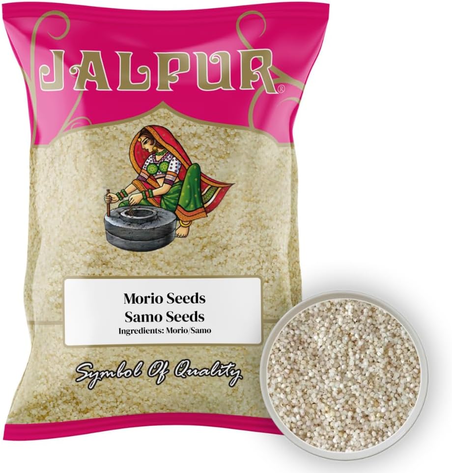 – Morio Seeds (Samo Rice) – 1kg | Nutrient-Rich Seeds for Fasting Recipes, Upvas, Porridge & Healthy Cooking | High in Protein, Calcium & Antioxidants | Versatile Supergrain