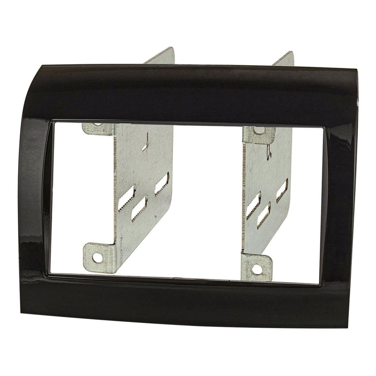 tomzz Audio 2414-077 Doppel DIN Radioblende kompatibel mit FIAT Ducato Peugeot Boxer Citroen Jumper Dodge Ram Promaster ab 2011 Piano Lack schwarz