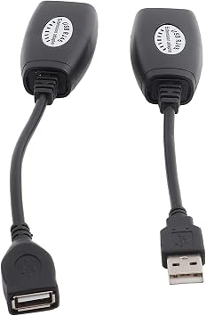 USB Female to Rj45 Ethernet Male Adapter USB to Cat5 Adapter 24103 USB 2.0 to Rj45 Ethernet Extension Extender Adapter Cable Wired LAN for Os X