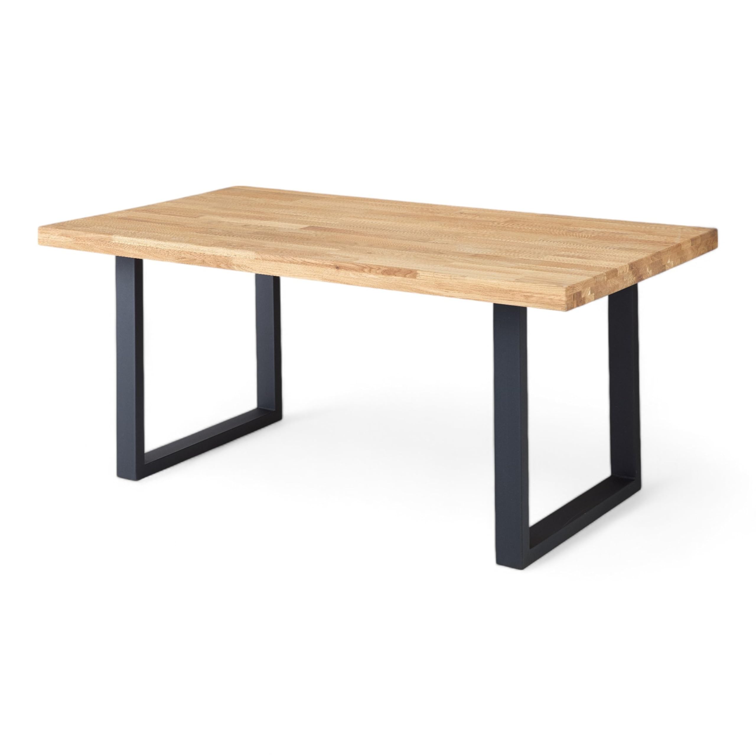 CHRIS U Esstisch Eiche Massivholz Esszimmertisch 180 x 76 x 100 cm (B/H/T)