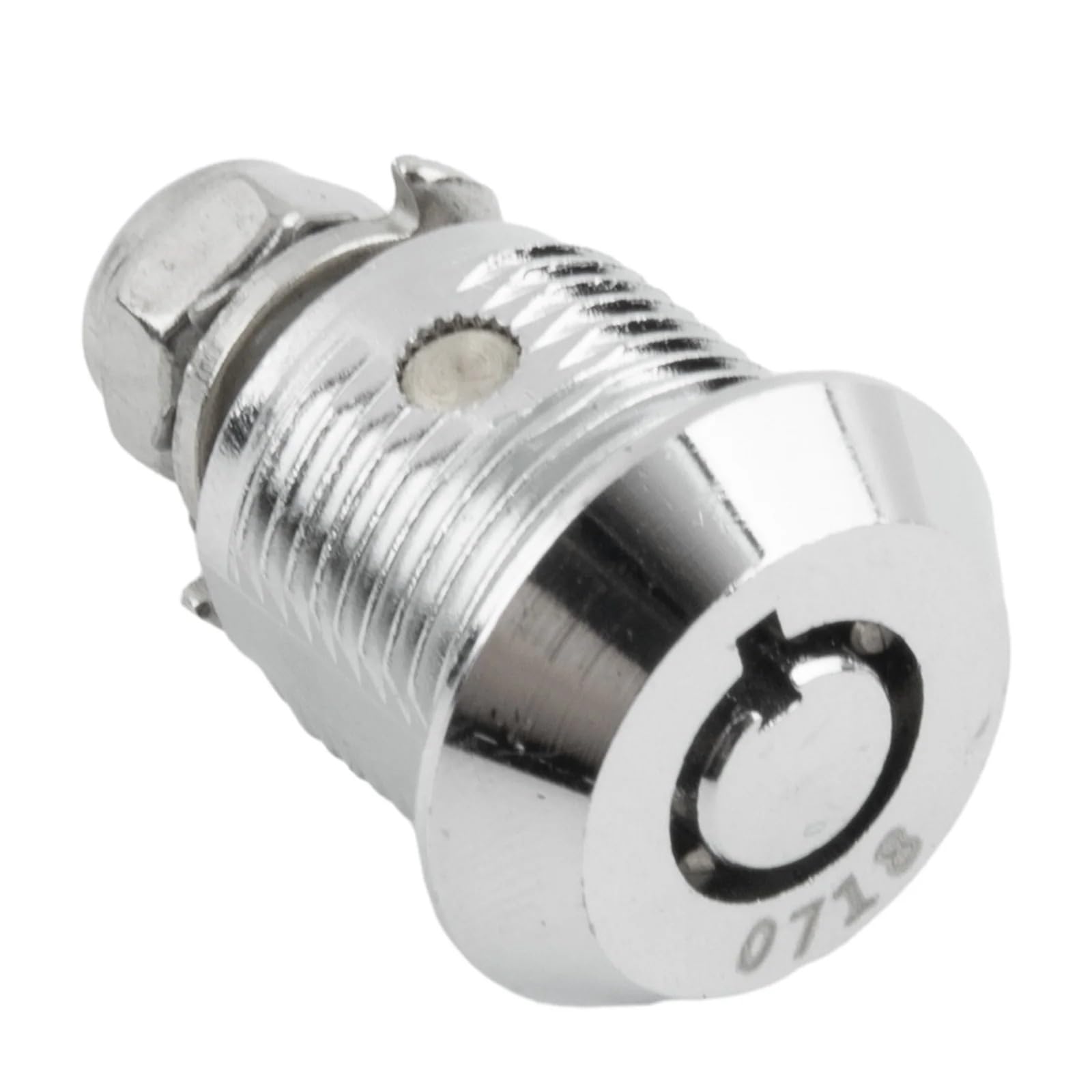 Serrure à cylindre pour porte, armoire, boîte aux lettres, tiroir, placard, boîte avec 2 clés 16/20/25/30 mm 1 pièce (16 mm)