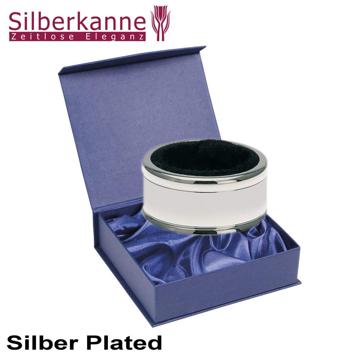 Tropfring Tropfenfänger D 4cm B 1,5cm Premium Silber Plated edel versilbert für Flaschen 24/040