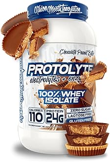 VMI Sports | ProtoLyte Whey Isolate Protein Powder | Low Calorie Whey for Weight Loss and Muscle Gain | Digestive Enzymes | Non-GMO (1.6 lb, Chocolate Peant Butter)