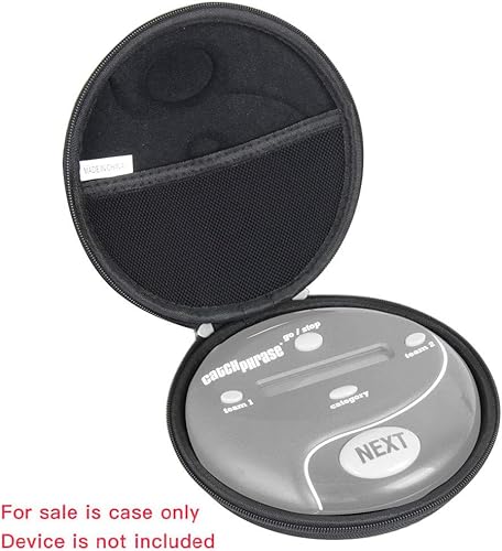 Miniatura 2 de Hermitshell Travel Case for Hasbro Gaming Catch Phrase Electronic Game (Catch Phrase Game is not Included)(Black)
