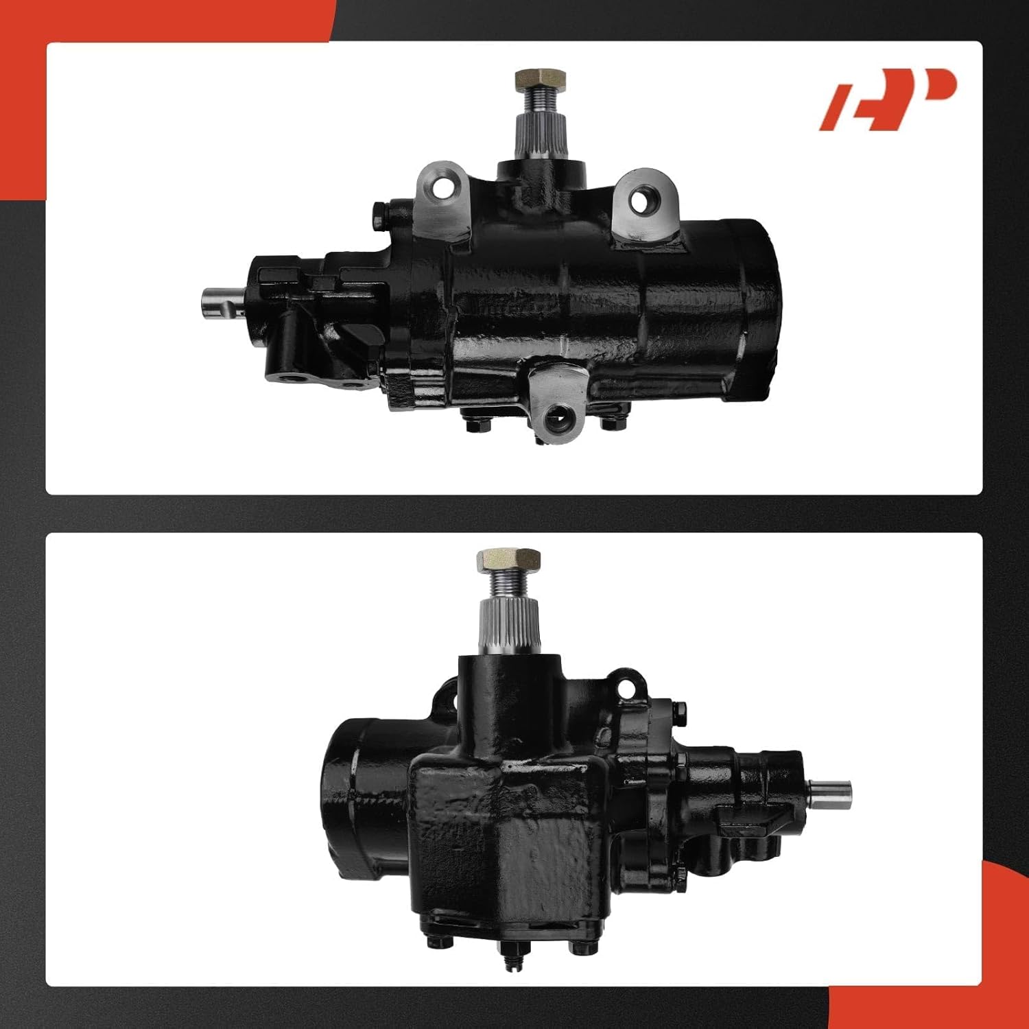 A-Premium - Power Steering Gearbox Gear Box Compatible with Ford E-150/E-250 2008-2014, E-150 Econoline 2008, E-350/E-450 Super Duty 2008-2018, Econoline Van Wagon 2010-2014