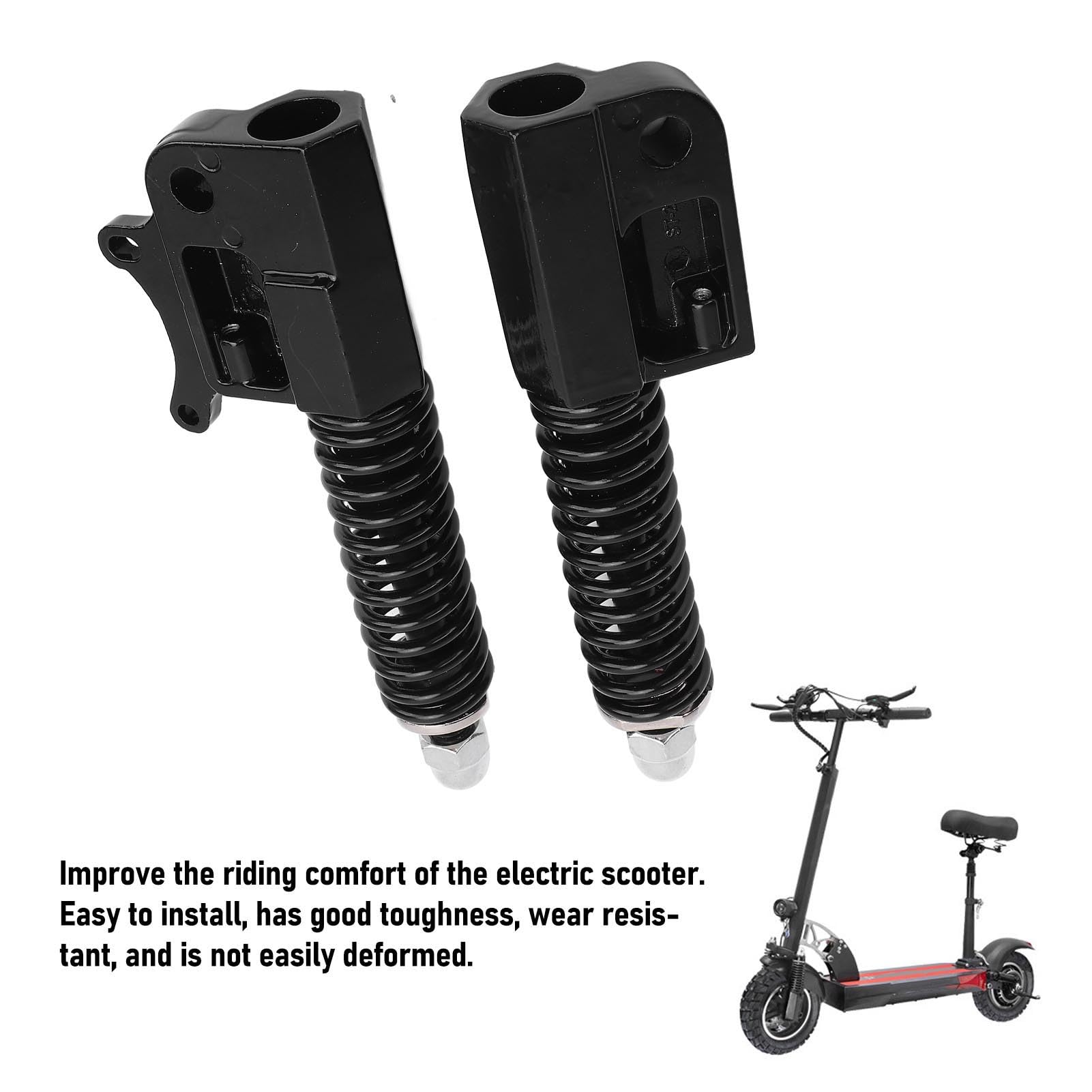 SUNGOOYUE Scooter électrique Scooter Amortisseur de Choc Hydraulique Suspension de Fourche Avant Hydraulique pour M4 avec Un Confort amélioré et Une Installation Facile