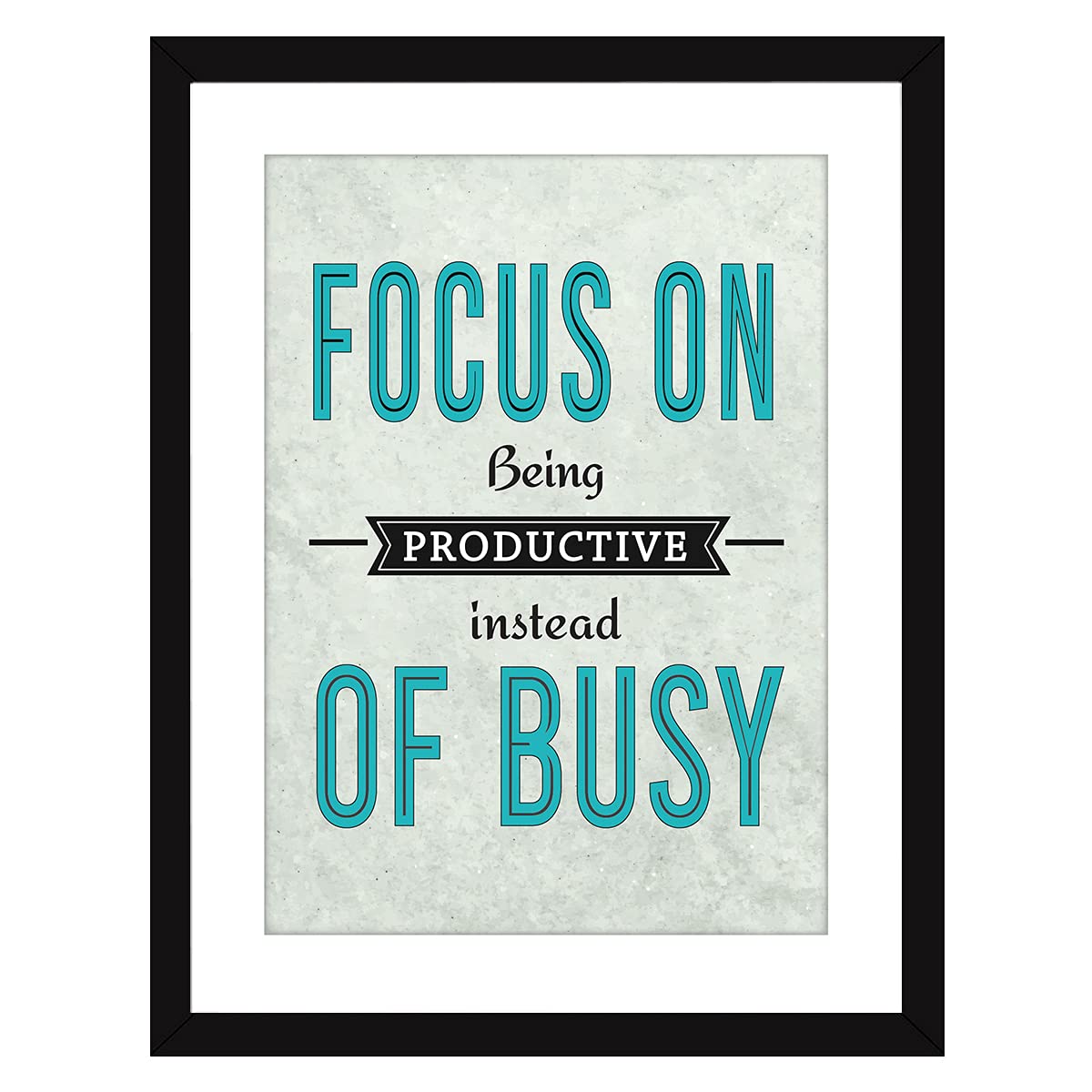 Buy Chaka Chaundh FOCUS Motivational Quotes Frames Motivational