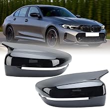 Pair Wing Mirror Cover For BMW 3 4 5 7 8 Series G11/15/20/22/30 2017-2023