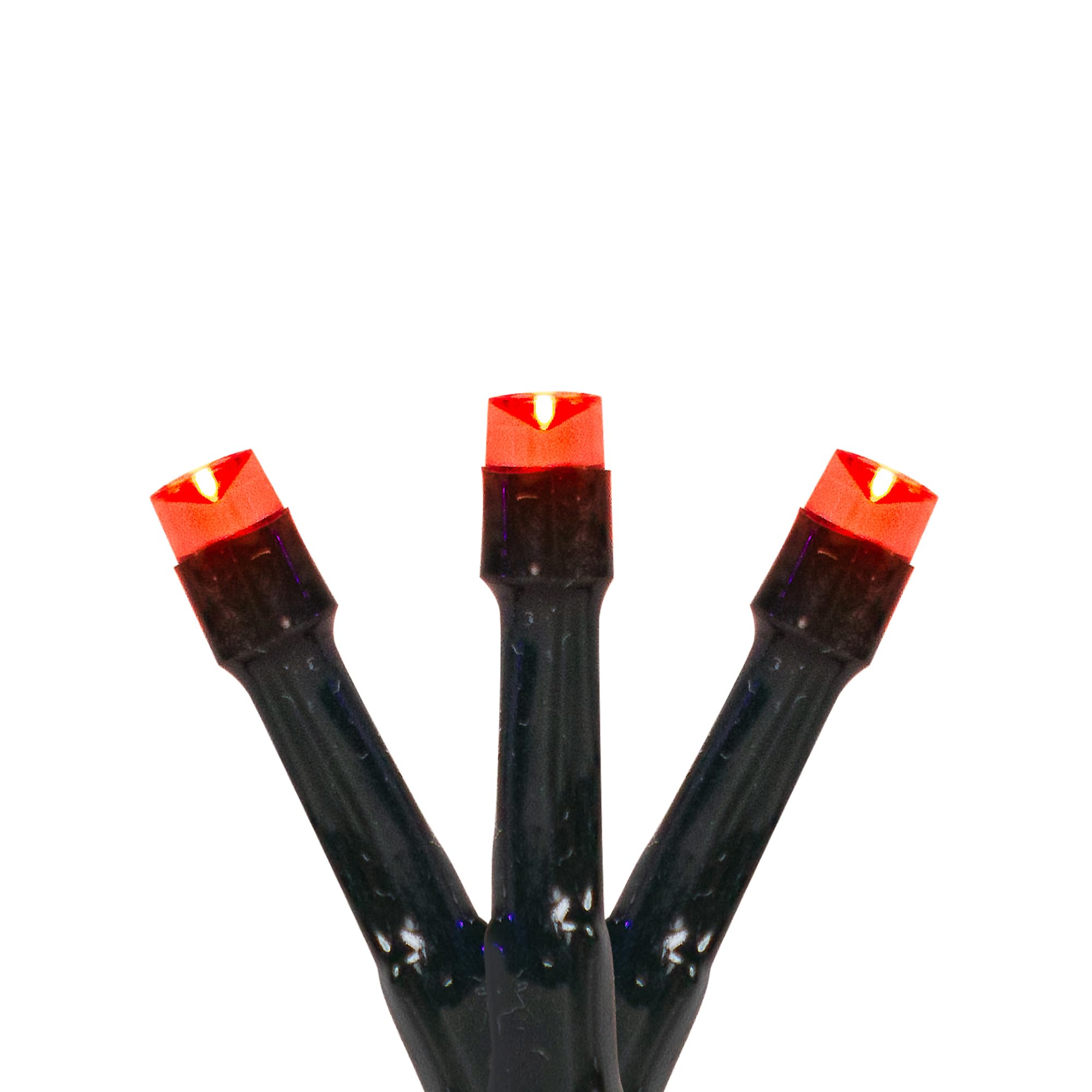 Northlight LED Wide Angle Christmas Lights - Red - 9.5' Green Wire - 20ct