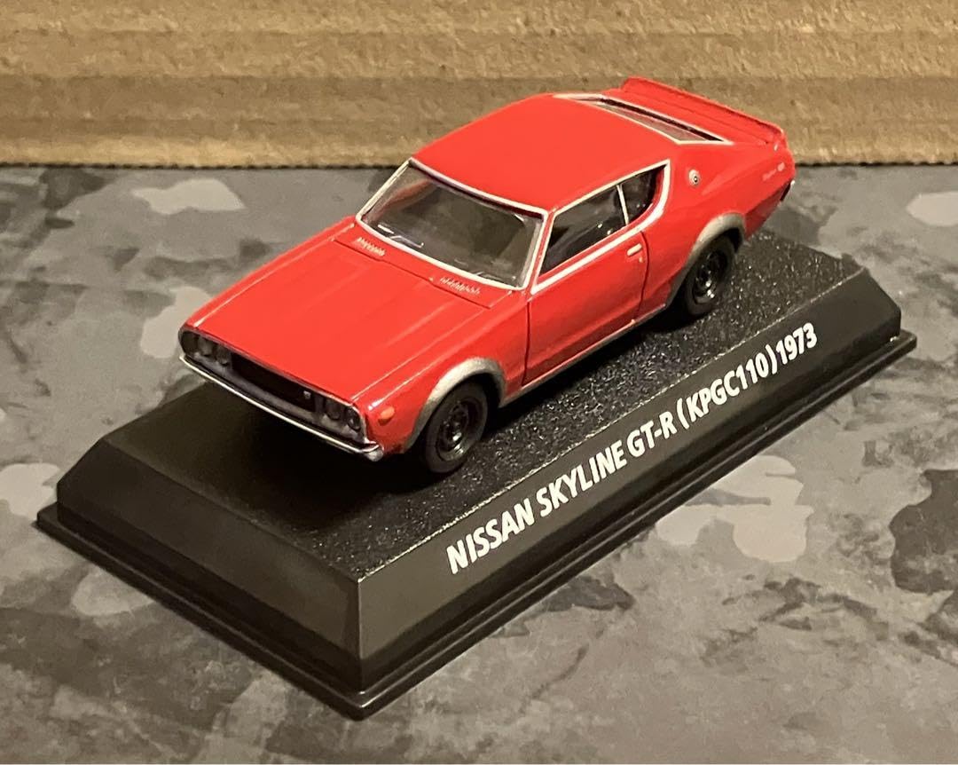 コナミ ミニカー ケンメリ POP RACE 1/ 64 スカイライン GT-R V8 ドリフト (ケンメリ