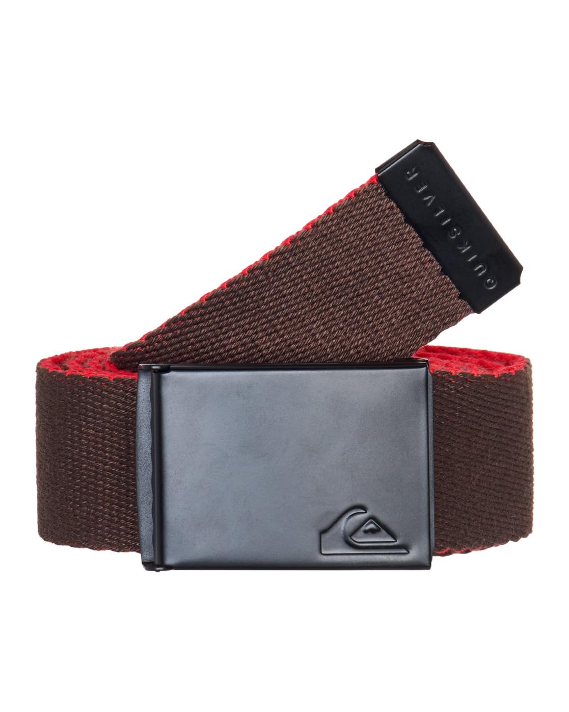 Quiksilver Webbing Belt THE JAM 5 Men's Brown One size