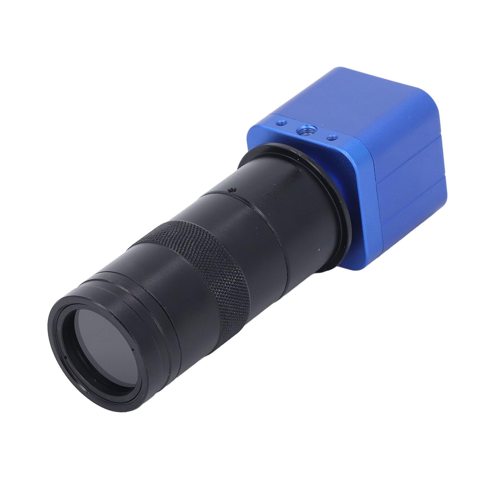 SEAFRONT Przemysłowa Kamera Mikroskopowa 24MP 1080P USB HD z 7-krotnym Zoomem Cyfrowym Obiektyw z Mocowaniem Typu C do Pomiarów na Komputerze i Nagrywania Wideo 130X (wtyczka UE)